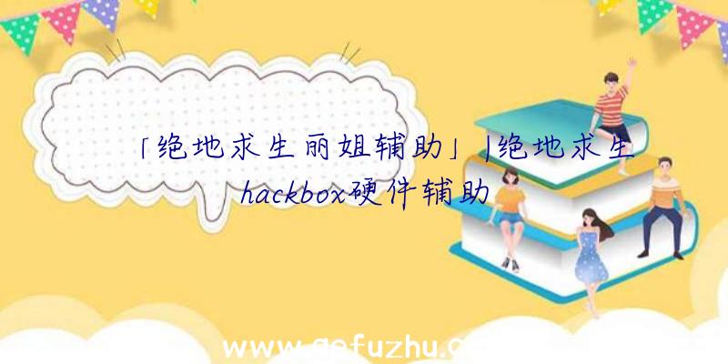 「绝地求生丽姐辅助」|绝地求生hackbox硬件辅助